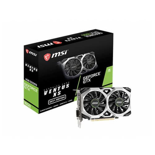 MSI GTX 1650 Ventus XS OCV1 4GB Gaming Graphics Card